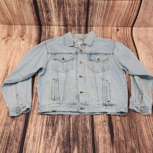 Vintage Wrangler Denim  Authentic Western Jacket Blue Men’s Large